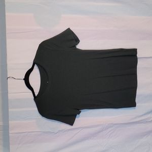 A new Day medium dark green, ribbed short sleeve shirt